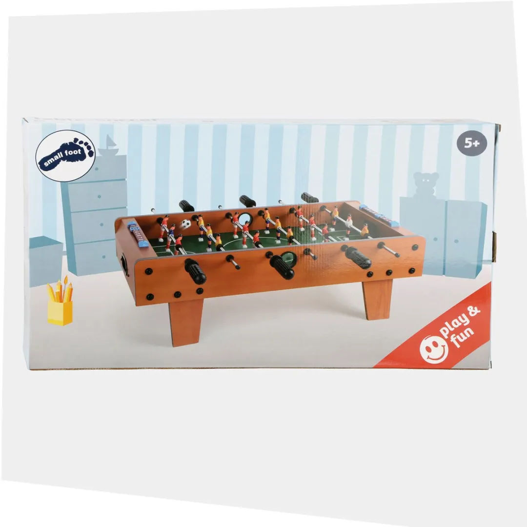 Small Foot Houten Tafelvoetbal 6702 - Bruin - afbeelding 6 van 6