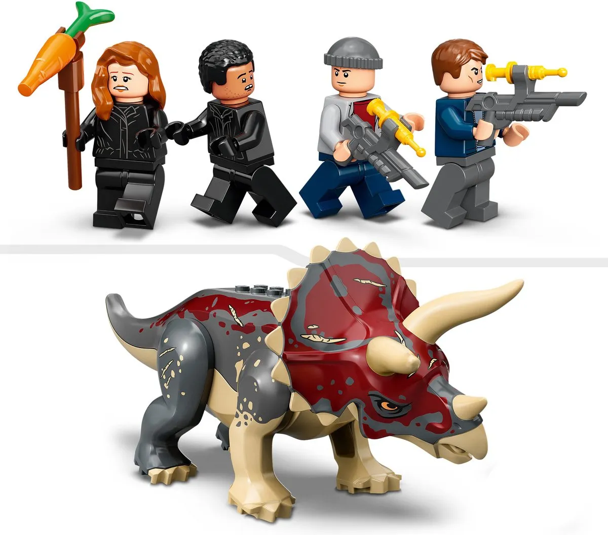 LEGO Jurassic World Triceratops Pick-up 76950 - 210 Stukken