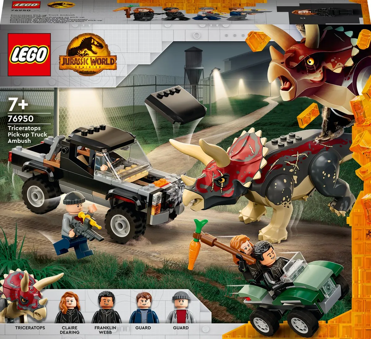 LEGO Jurassic World Triceratops Pick-up 76950