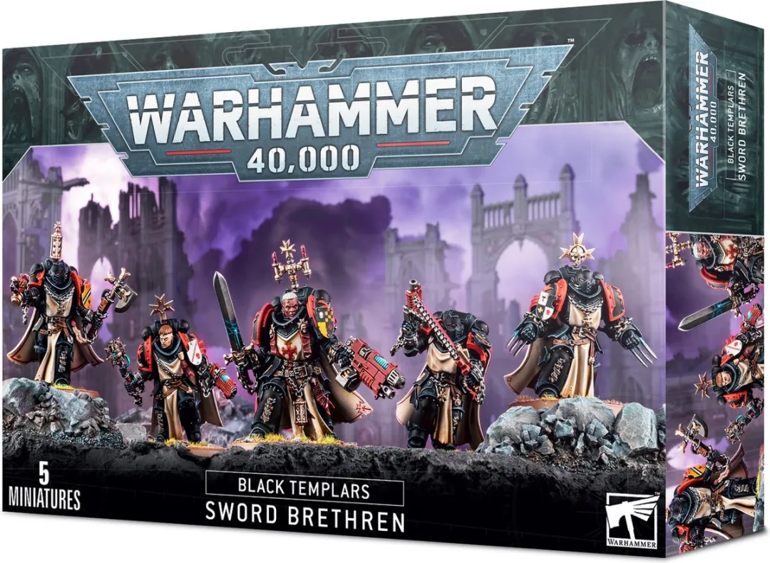 Games Workshop Space Marines Black Templars Sword Brethren