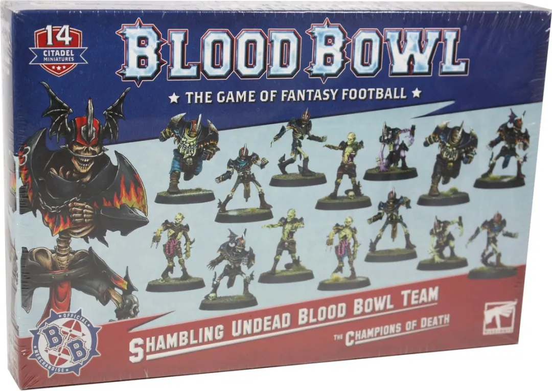 Games Workshop Blood Bowl Shambling Undead Team
