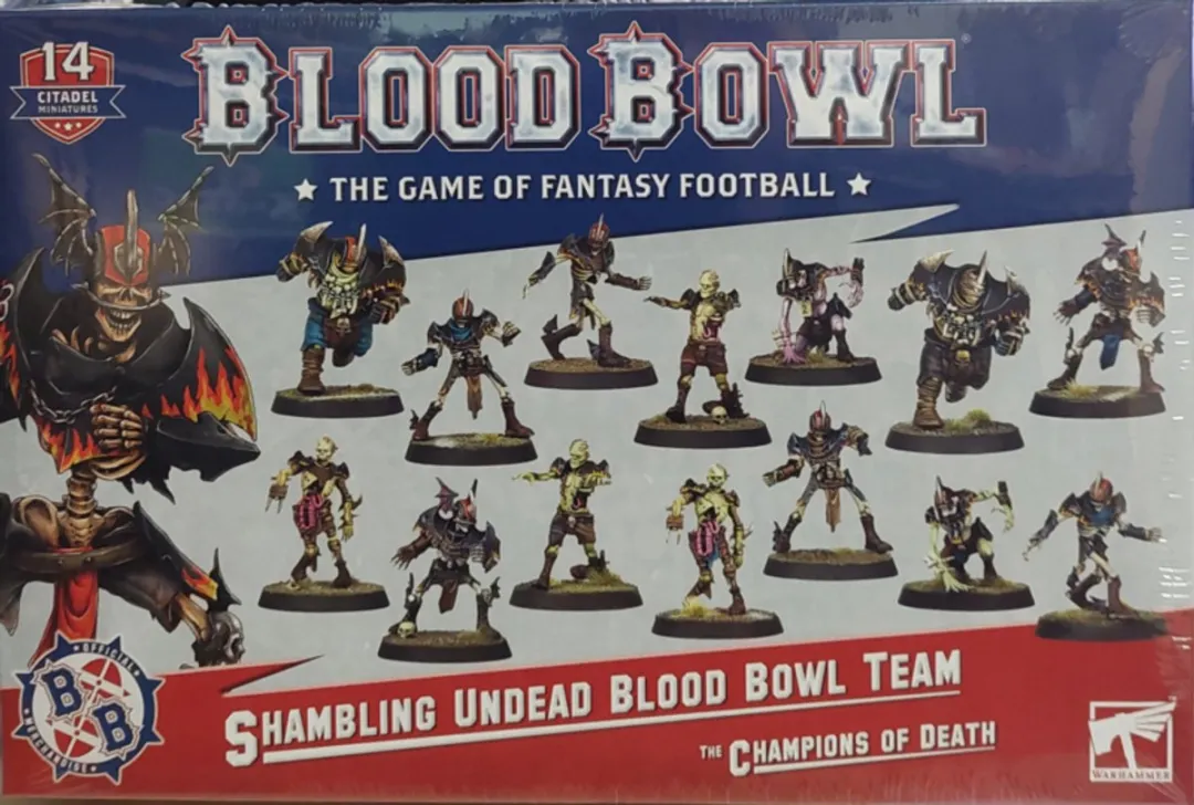 Games Workshop Blood Bowl Shambling Undead Team - 14 Onderelen