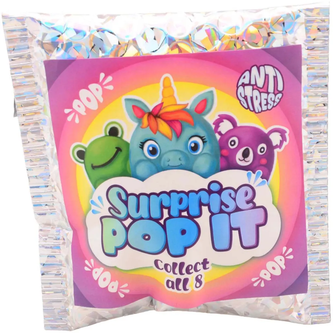 Johntoy Pop Surprise Dier - Multi kleuren