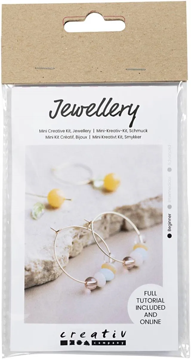 Creativ Company Mini Hobbyset Sieraden Oorbellen Rond