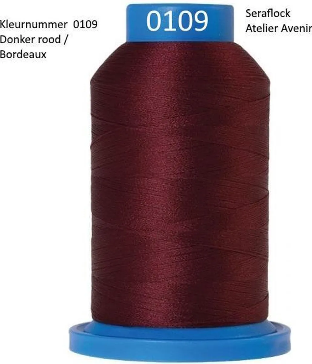 Amann Mettler Seraflock 1000mt Lockgaren - Bordeaux