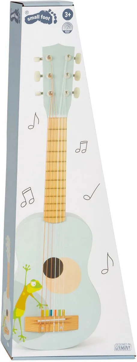 Small Foot Groovy Beats Houten Gitaar 63cm - Multicolor - afbeelding 6 van 6