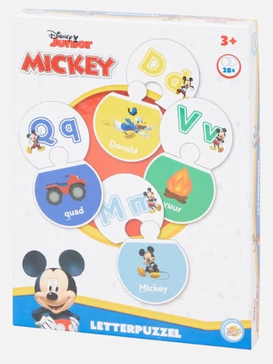 Toy Universe Disney Junior Mickey Letterpuzzel