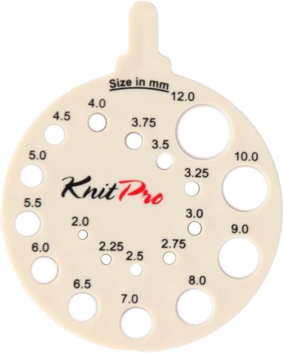 KnitPro Breinaaldenmeter Rond