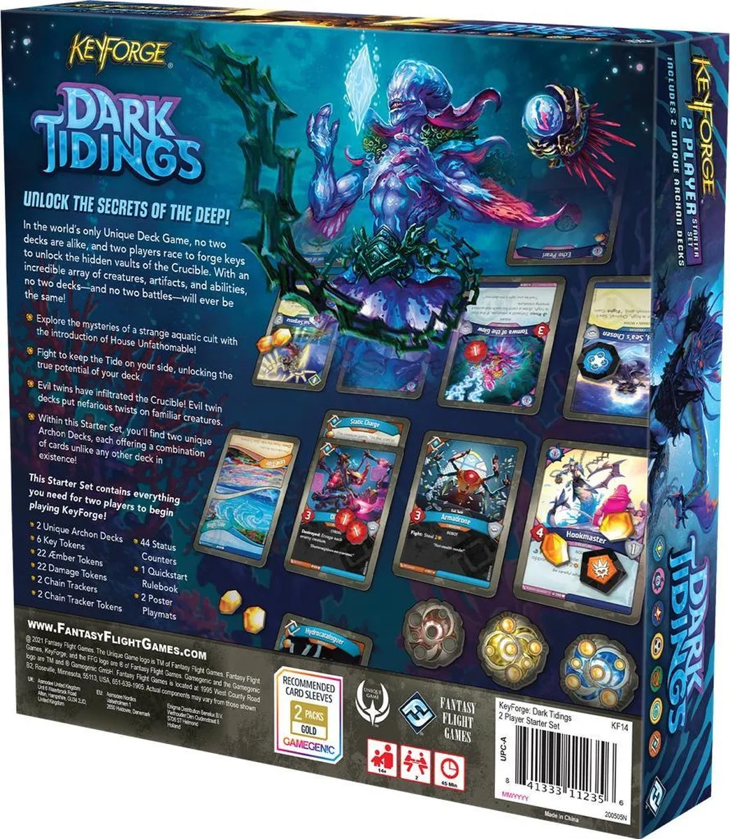Fantasy Flight Games Keyforge Dark Tidings 2-Player Starter