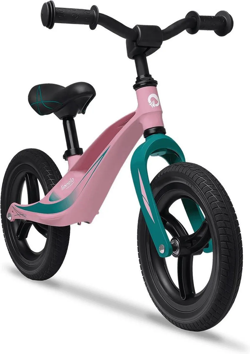 Lionelo Bart Tour Loopfiets 12 Inch - 3,3 kg - Roze
