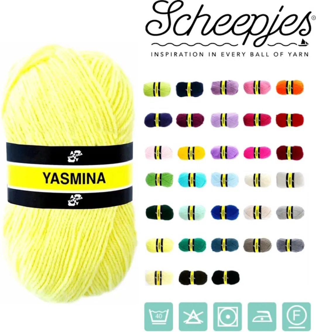 Scheepjes Yasmina Wol 1161 Geel