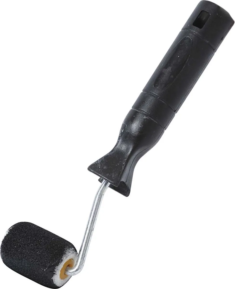 Creativ Company Creotime Verfroller 3-delig - 5cm Foam - Wit/Zwart