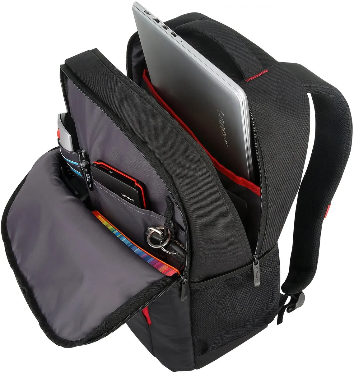 Lenovo B515 Rugzak 15.6" - Zwart/Rood