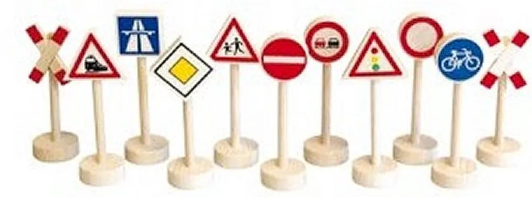 Simply For Kids Verkeersborden Set 12 Stuks