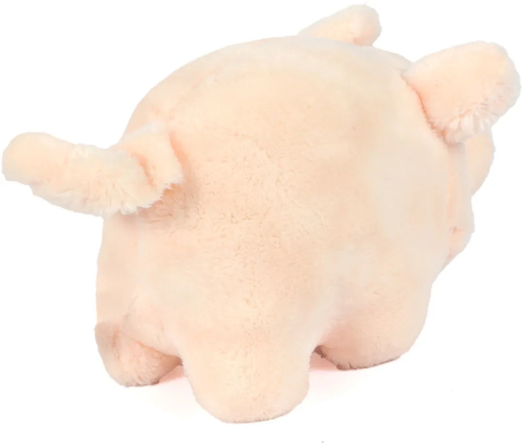 PIA Soft Toys Pluche Knuffelvarkentje 12cm - Roze