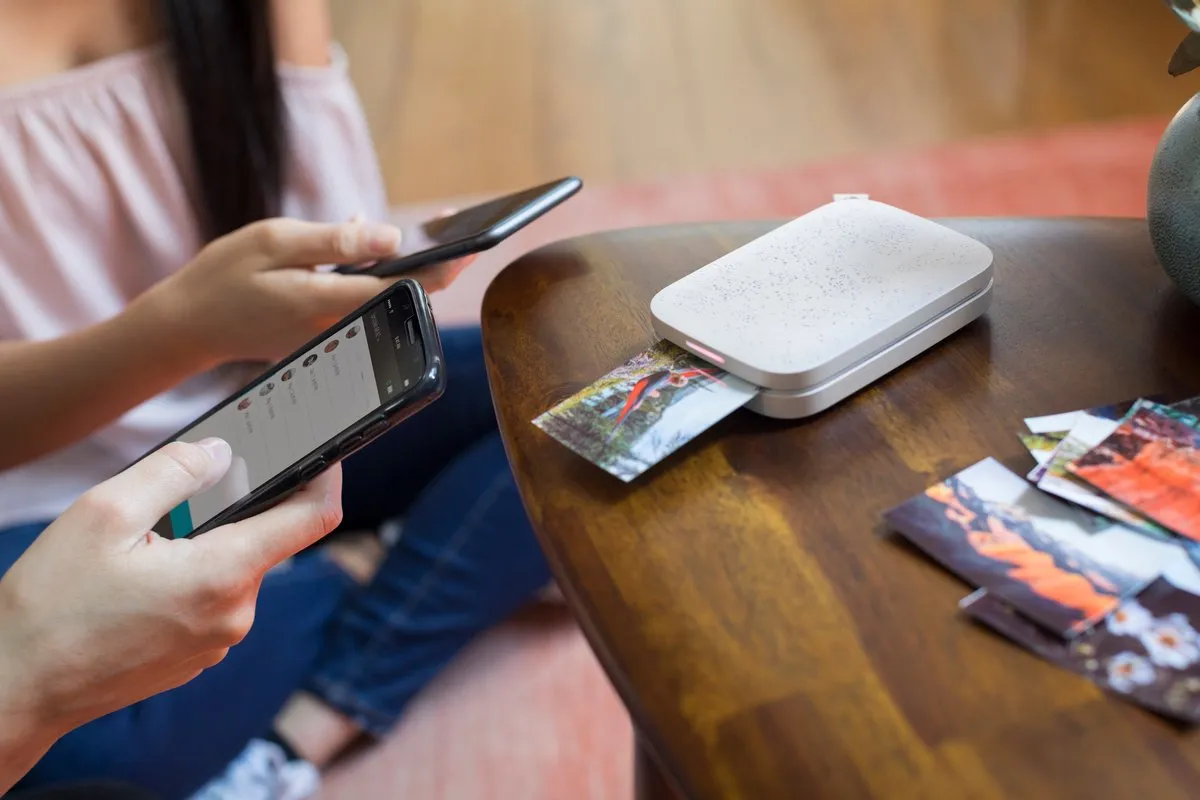 HP Sprocket New Edition Mobiele Fotoprinter - Noir - afbeelding 3 van 6
