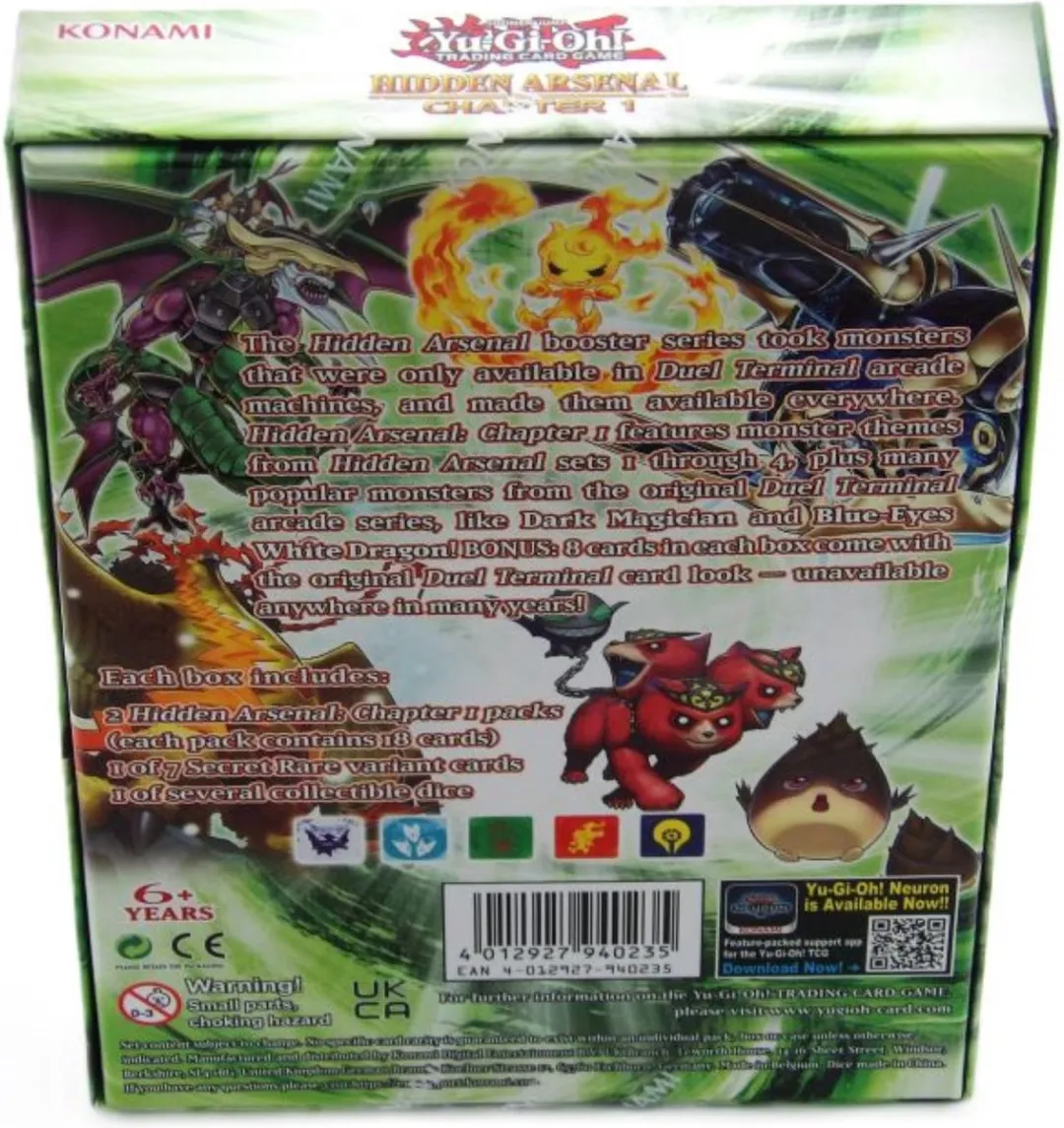 Yu-Gi-Oh! Hidden Arsenal Chapter 1 Promo Box - 1st Edition