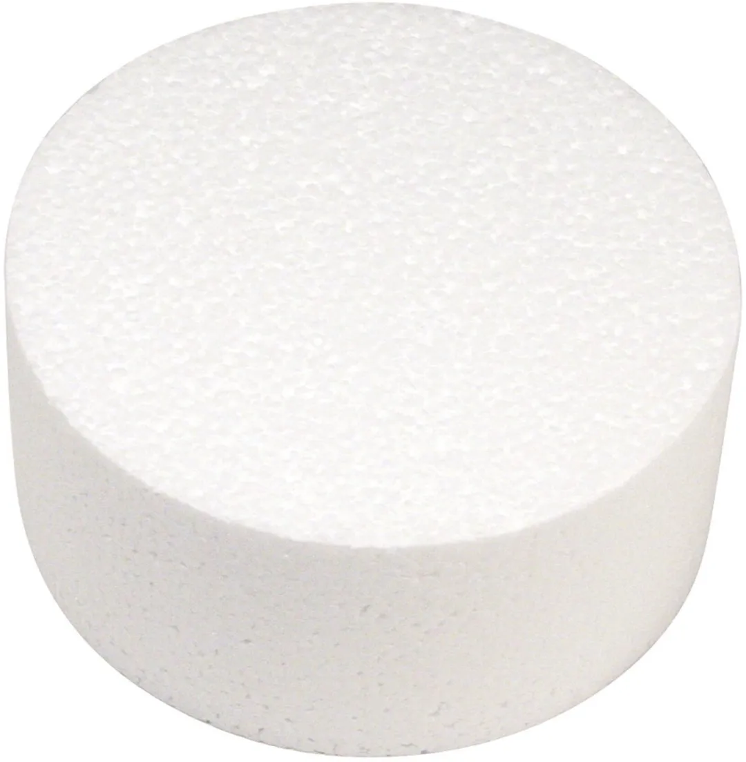 Rayher Piepschuim Taartschijf 15cm - 3 Stuks Wit