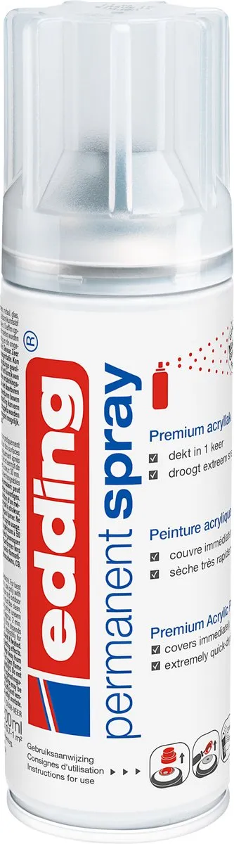 edding 5200 Spuitverf Transparant Glanzend 200ml