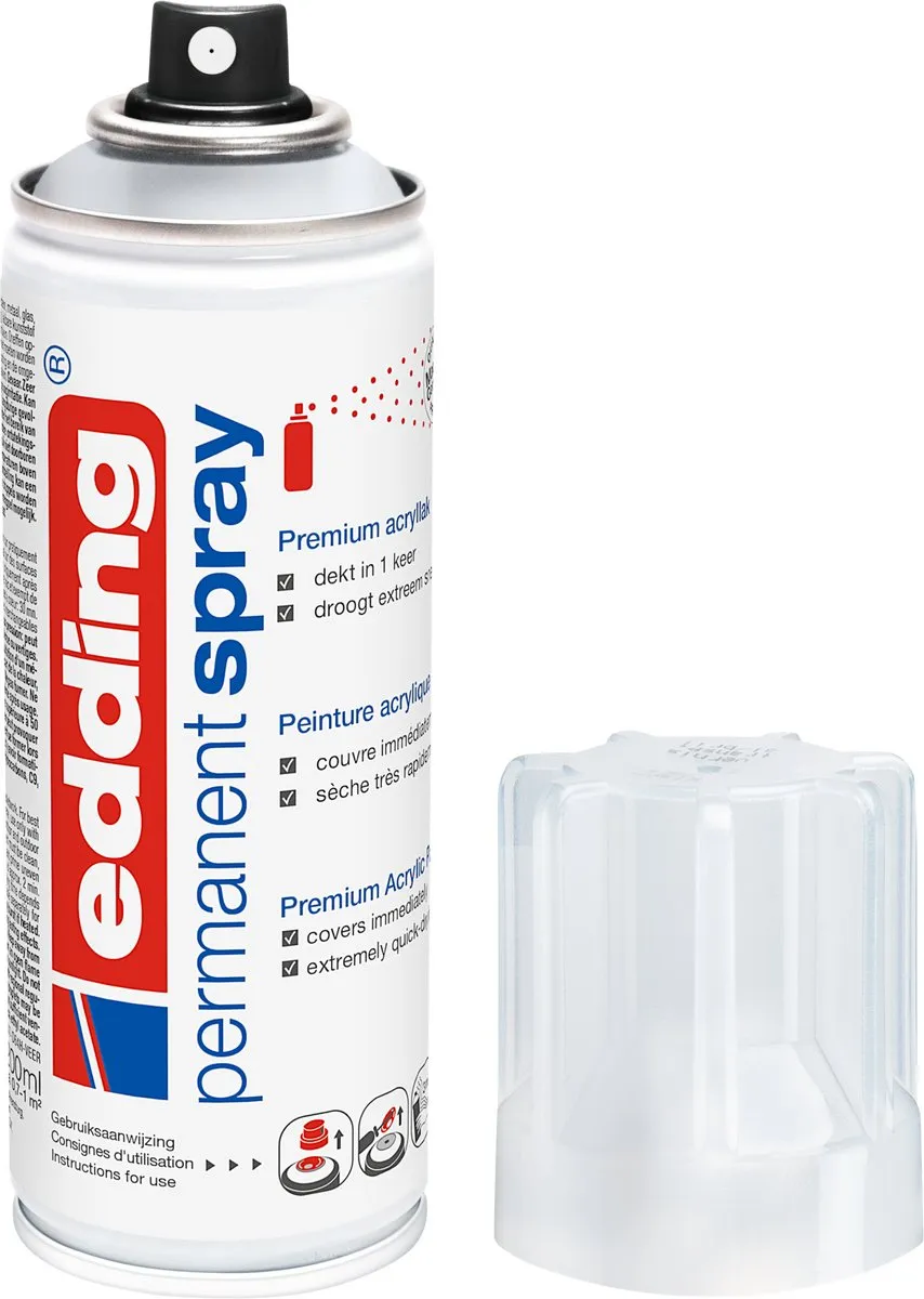 edding 5200 Spuitverf Transparant Glanzend 200ml