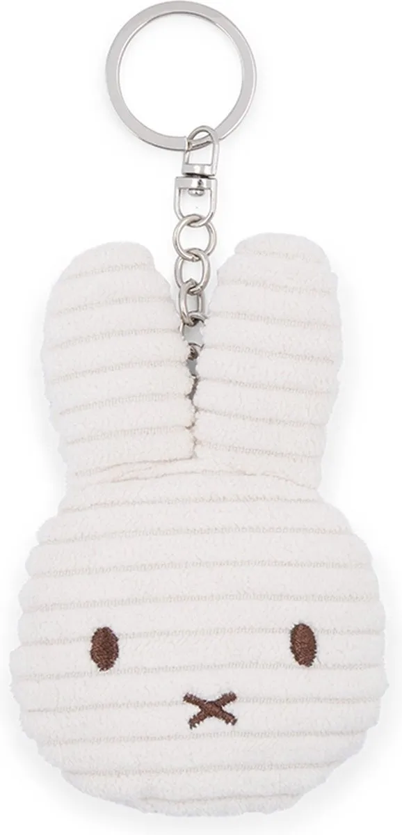 Nijntje Sleutelhanger Corduroy Plat Offwhite 10cm