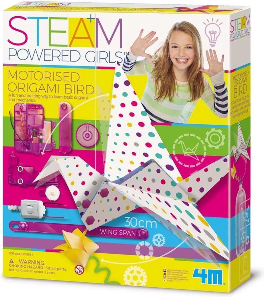 4M Steam Powered Girls Origamivogel DA5604903