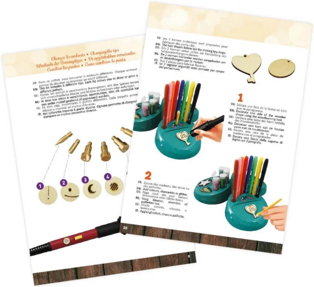 Buki France Studio Graveerbox - Meerkleurig - 108 Stuks