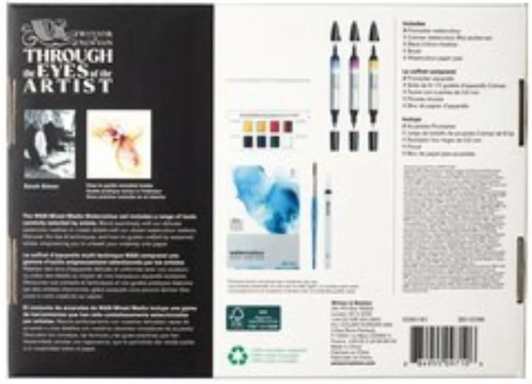 Winsor & Newton Mixed Media Aquarelset 7-delig - 12 Kleuren