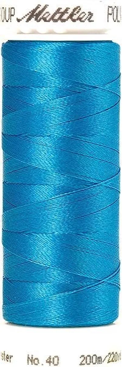 Amann Mettler Polysheen Borduurgaren Blauw 200m