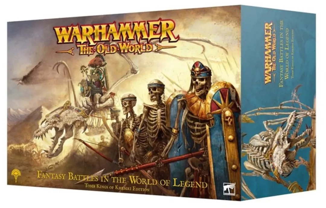 Warhammer The Old World Tomb Kings of Khemri 07-01 - 93 Onderdelen
