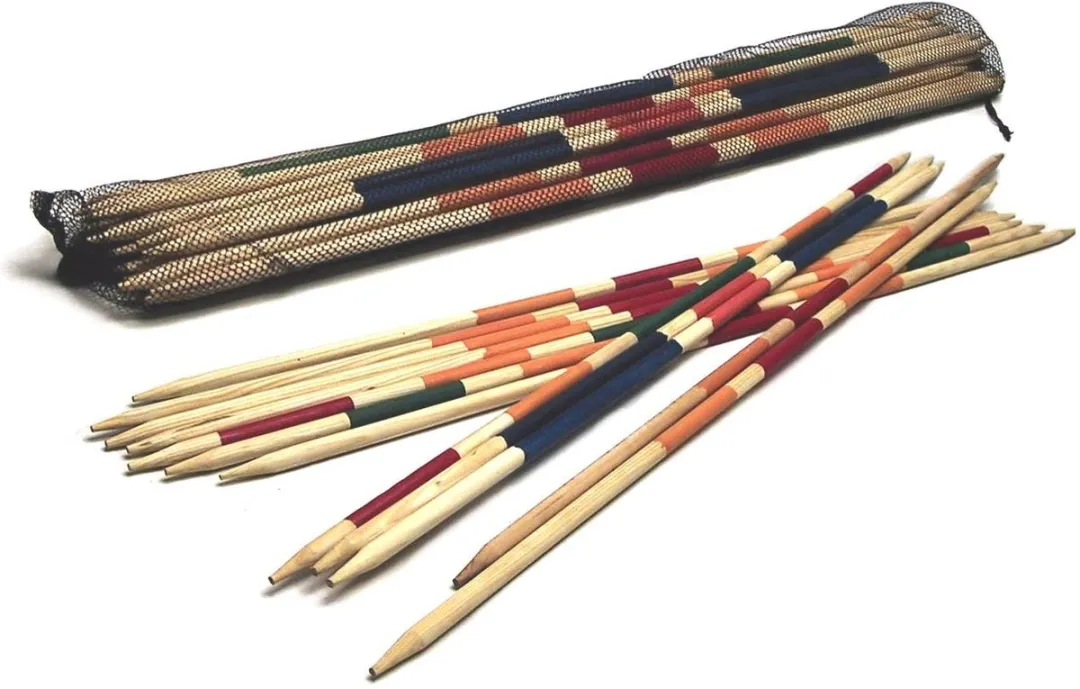 HOT Mikado 80cm - 700726 - Houten Mikadostokjes - 6 Spelers