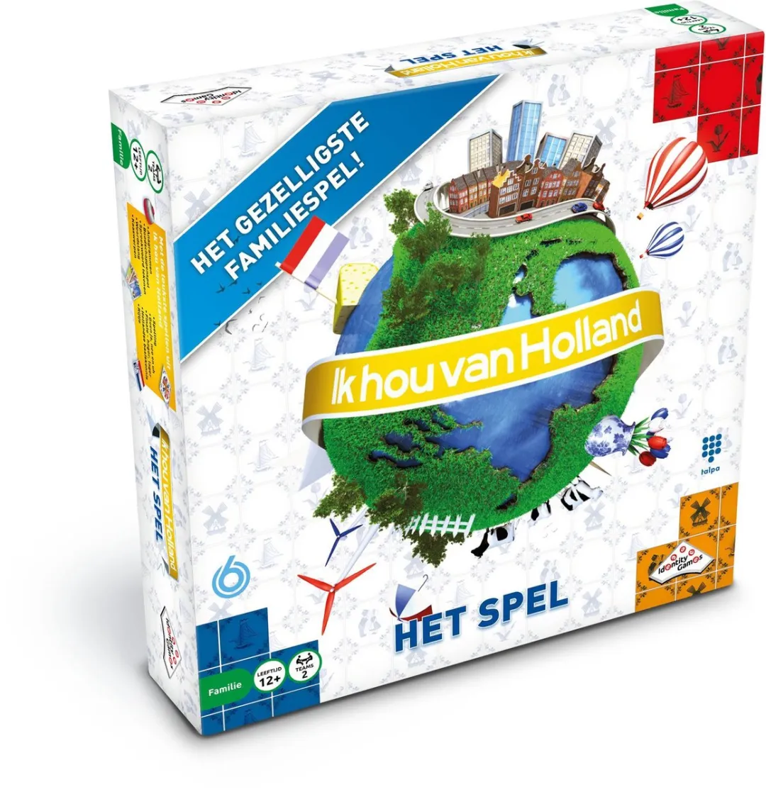 Identity Games Ik hou van Holland Bordspel 07338