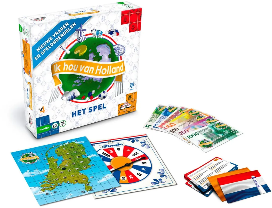 Identity Games Ik hou van Holland Bordspel 07338 - 4-20 Spelers