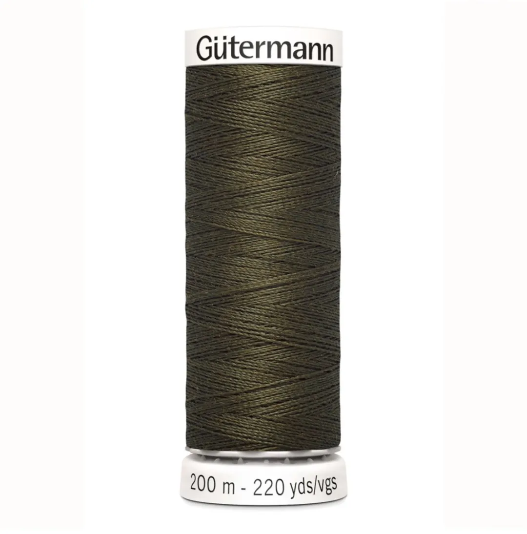 Gutermann Polyester Naaigaren 200m - Groen