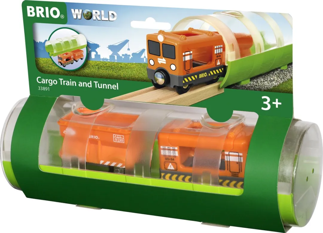 BRIO Vrachttrein & Tunnel