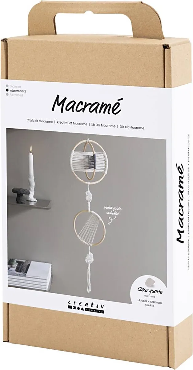 Creativ Company Hobbyset Macramé Mobiel - 2 Kleuren