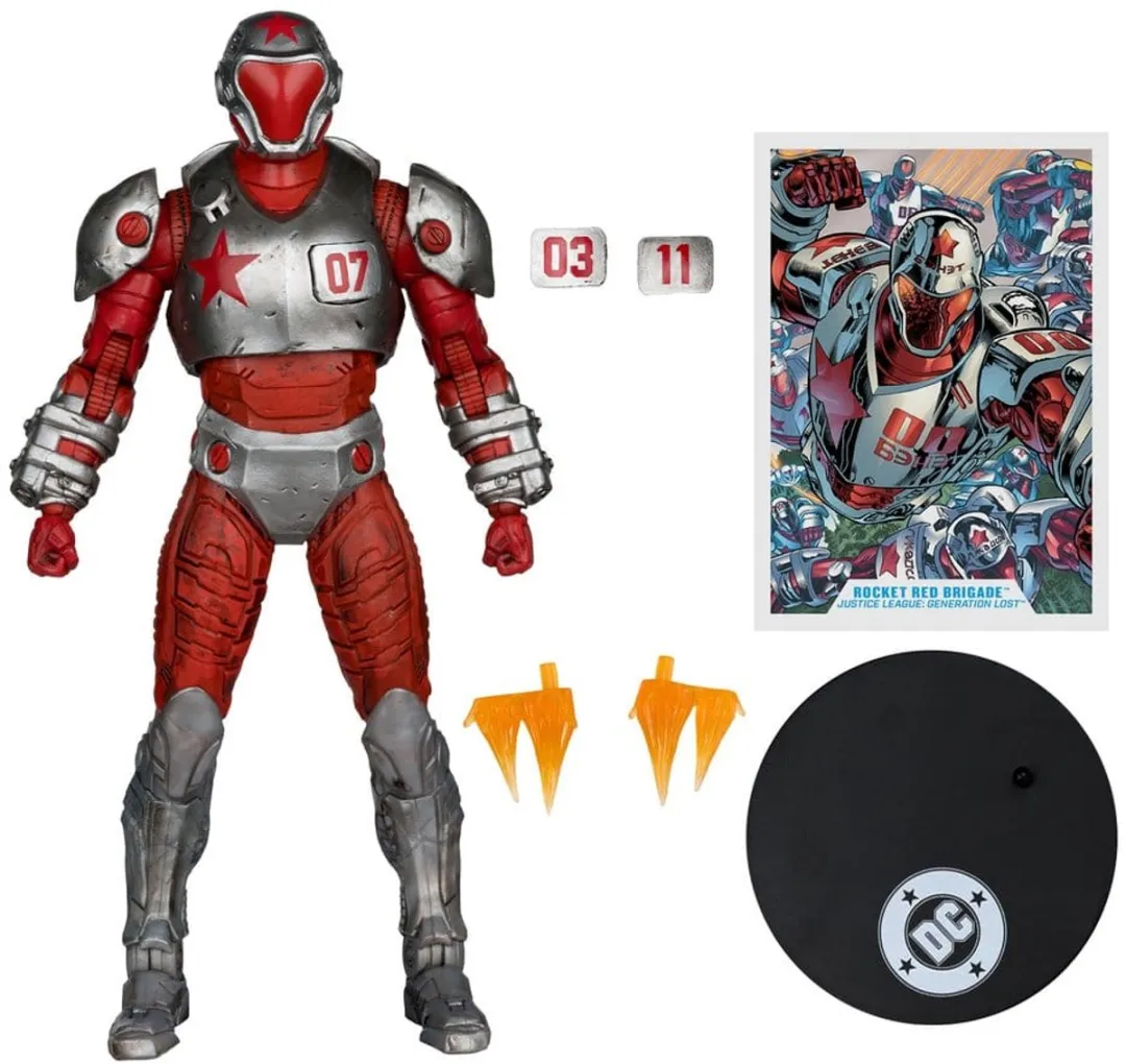 McFarlane Toys DC Multiverse Rocket Red Brigade Chase - MCF17472-CHASE