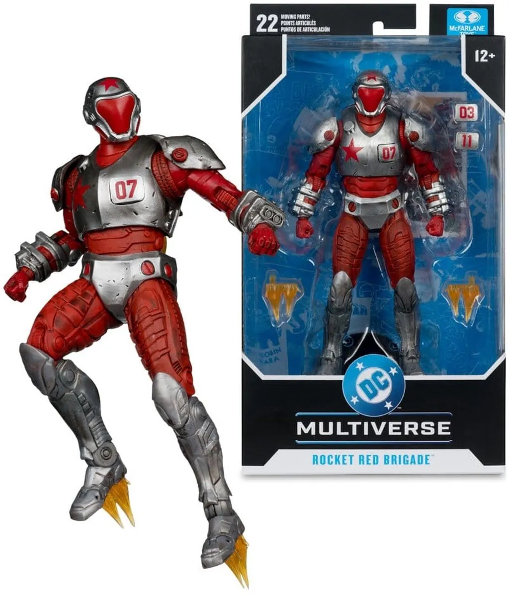 McFarlane Toys DC Multiverse Rocket Red Brigade Chase - MCF17472-CHASE