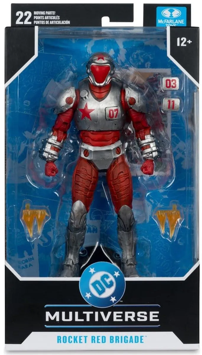 McFarlane Toys DC Multiverse Rocket Red Brigade Chase - MCF17472-CHASE