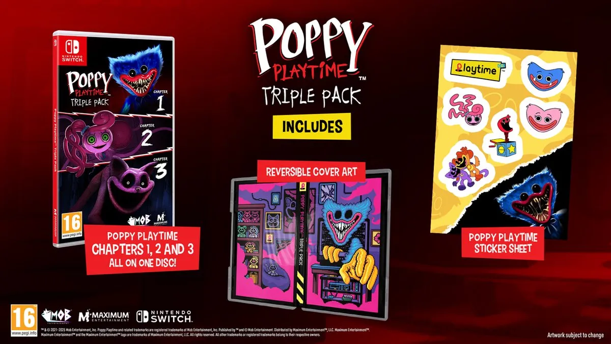 Mindscape Poppy Playtime Triple Pack - Nintendo Switch
