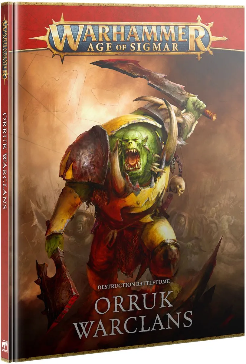 Games Workshop Warhammer Age of Sigmar Orruk Warclans Battletome