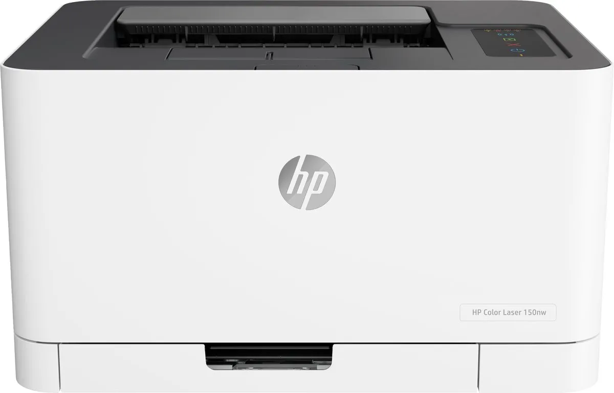 HP Color Laser 150nw - Kleuren Laserprinter - Wit