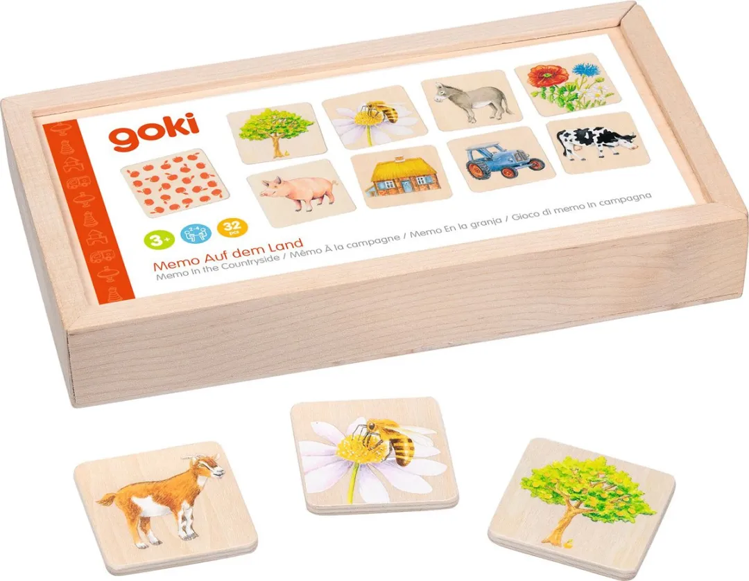Goki Memo Game 56300 - Multicolor