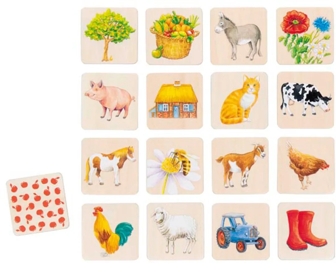 Goki Memo Game 56300 - Multicolor - afbeelding 6 van 6