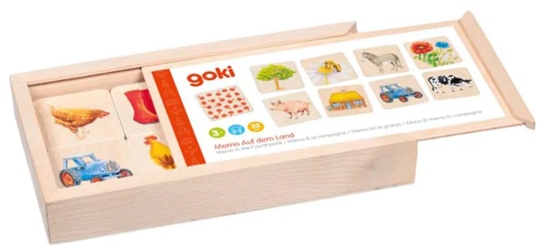 Goki Memo Game 56300 - Multicolor