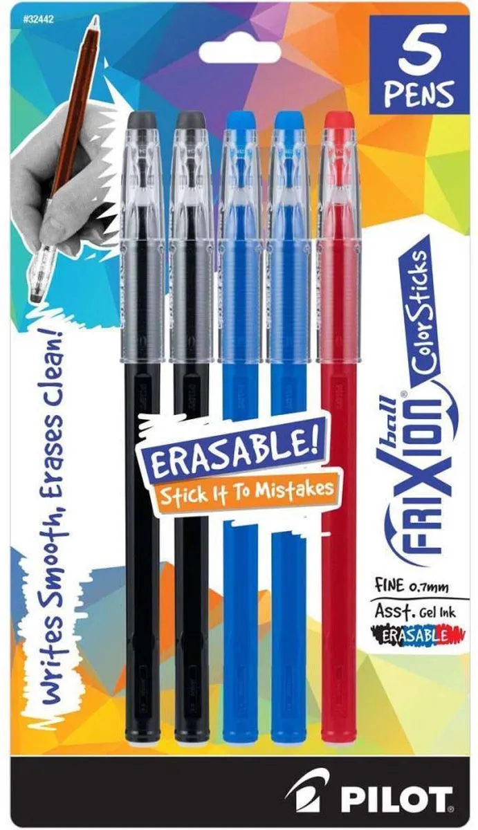 Pilot Frixion Set 5 Stuks