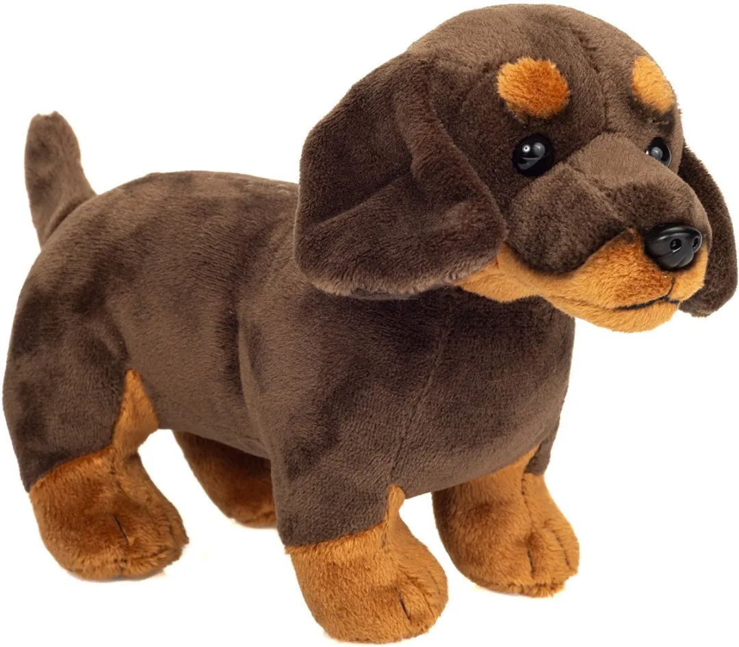 Hermann Teddy Knuffel Teckel Staand 21cm