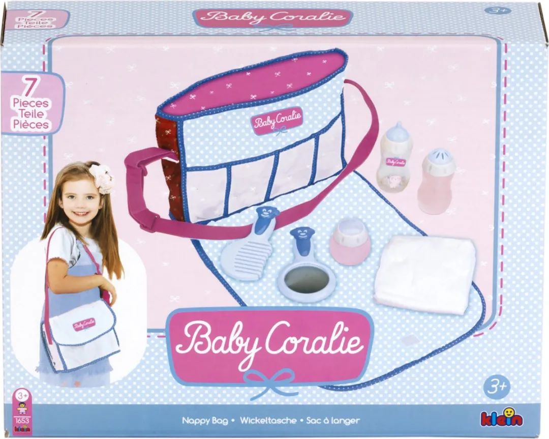 Klein Toys Princess Coralie Luiertas - Blauw/Rozepop - MPN 1653
