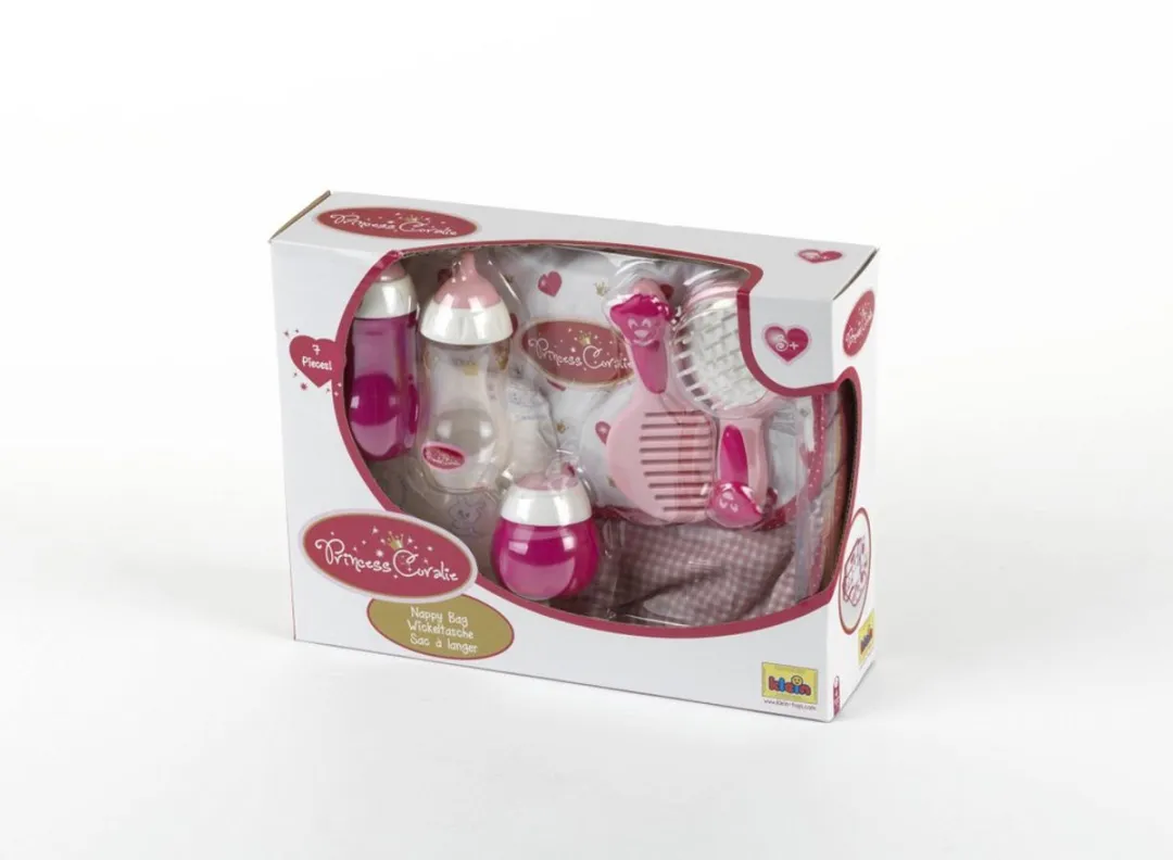 Klein Toys Princess Coralie Luiertas - Blauw/Rozepop - MPN 1653 - afbeelding 6 van 6