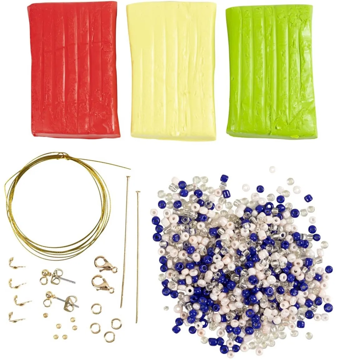 Creativ Company Mini Hobbyset Sieraden Fruit Klei - Multikleurig